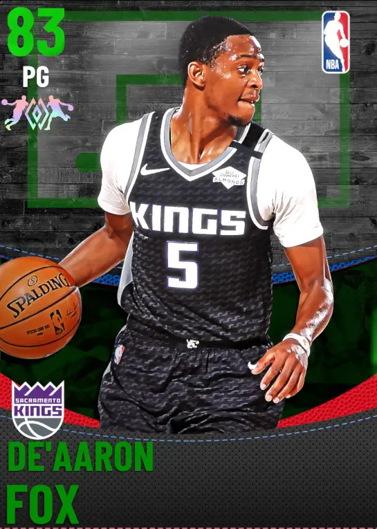 (EMERALD) De'Aaron Fox (83 OVR)