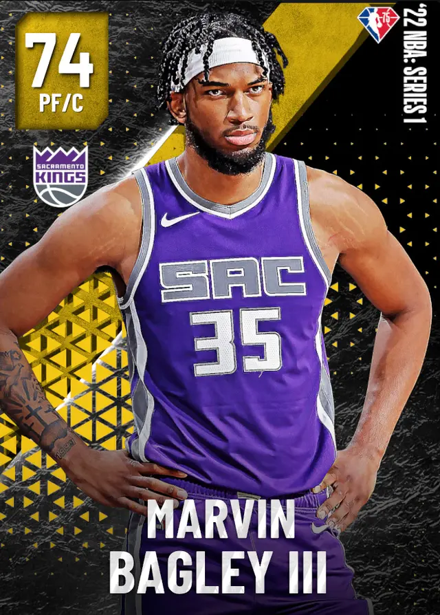 (GOLD) Marvin Bagley III (74 OVR)