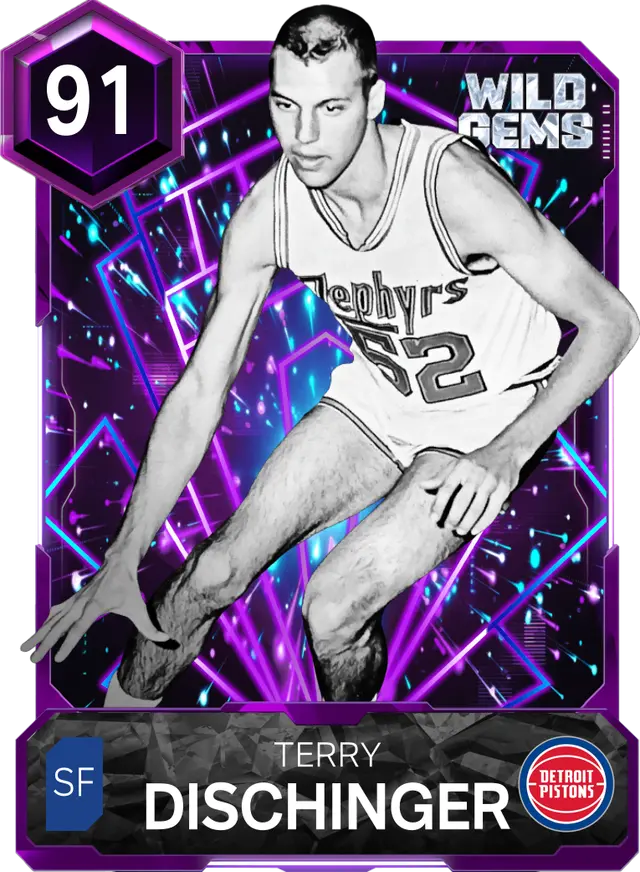 (AMETHYST) Terry Dischinger (91 OVR)