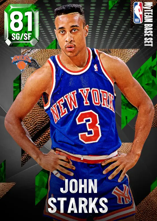 (EMERALD) John Starks (81 OVR)