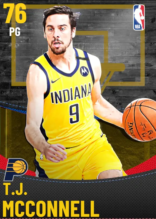 (GOLD) T.J. McConnell (76 OVR)