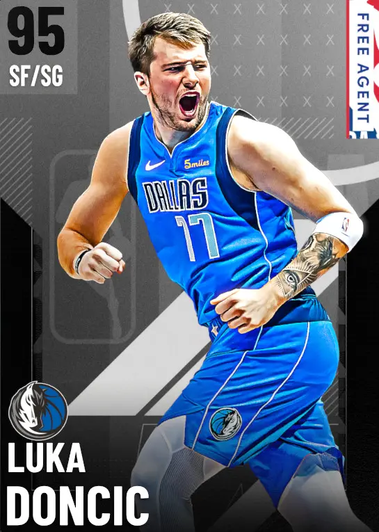 (FREEAGENT) Luka Doncic (95 OVR)